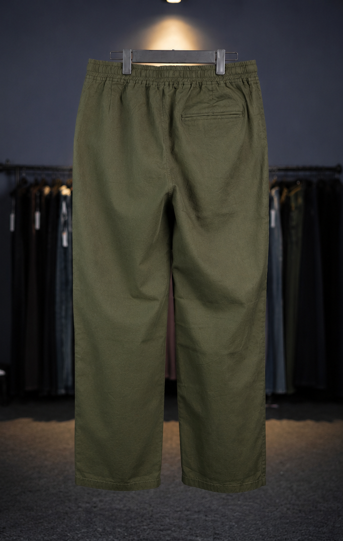 Olive Green Lenin Pant