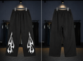 black n white Sweat Pants