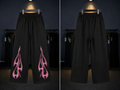Black and Pink Sweat pants
