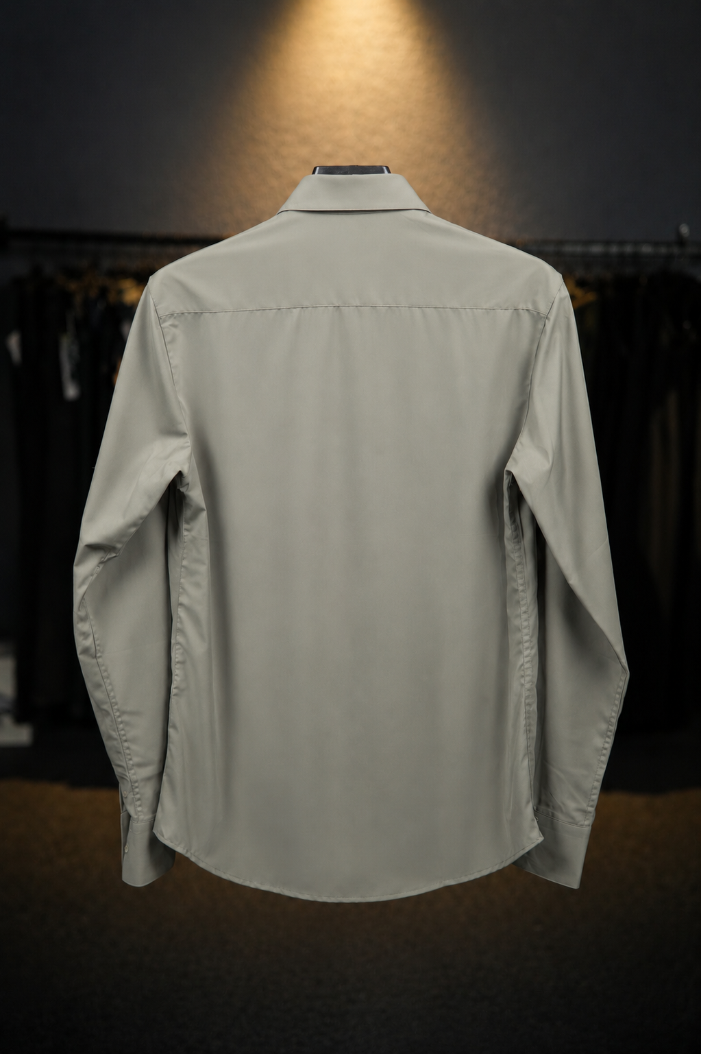 Sage Satin Shirt - Mint