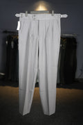 Light Grey Double Buttoned Gurkha Pants