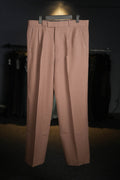 Stone Brown Double Pleated Pants