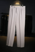 Greyish Beige Formal Pants