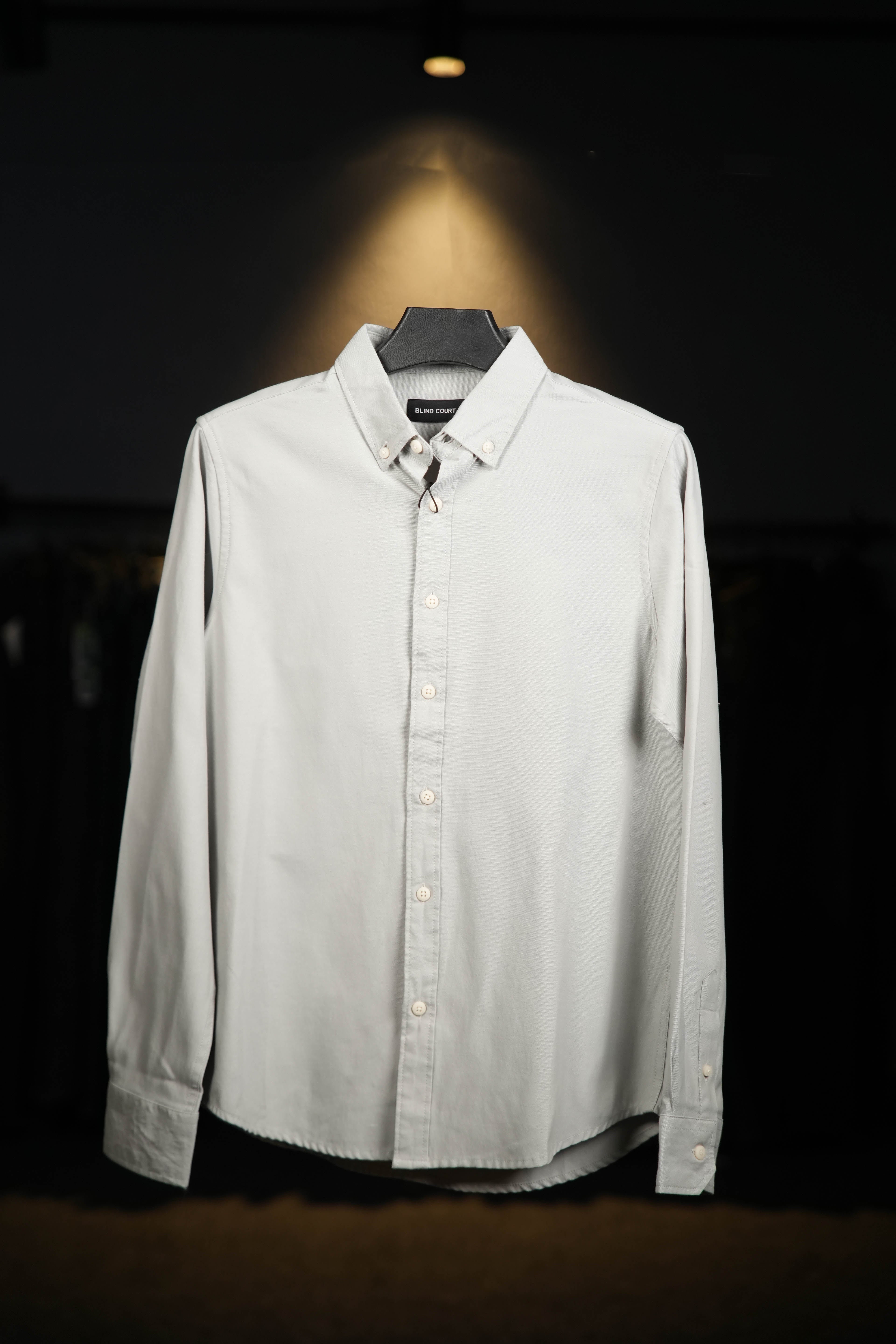Grey Oxford Shirt