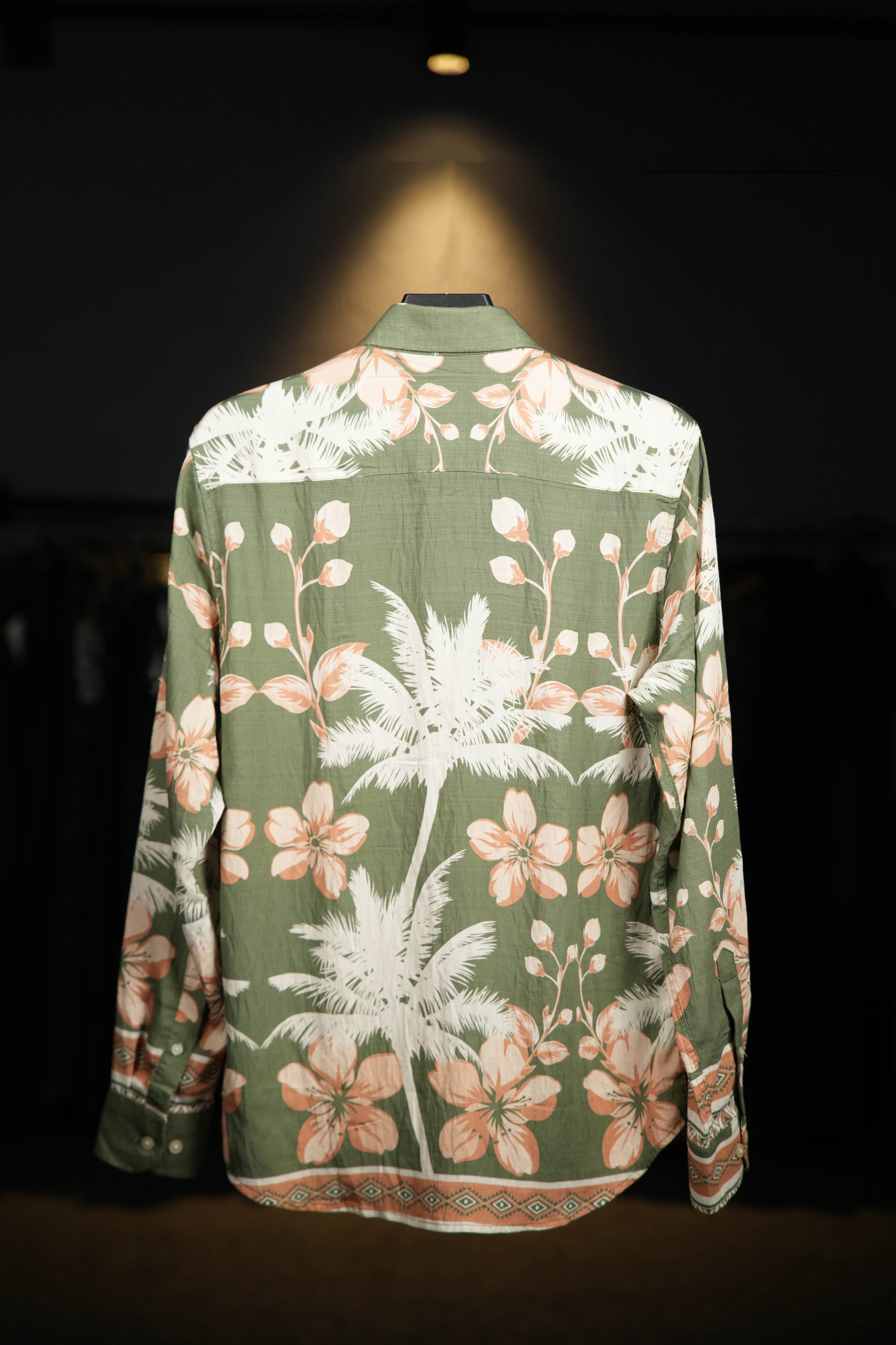 Green Viscose Shirt