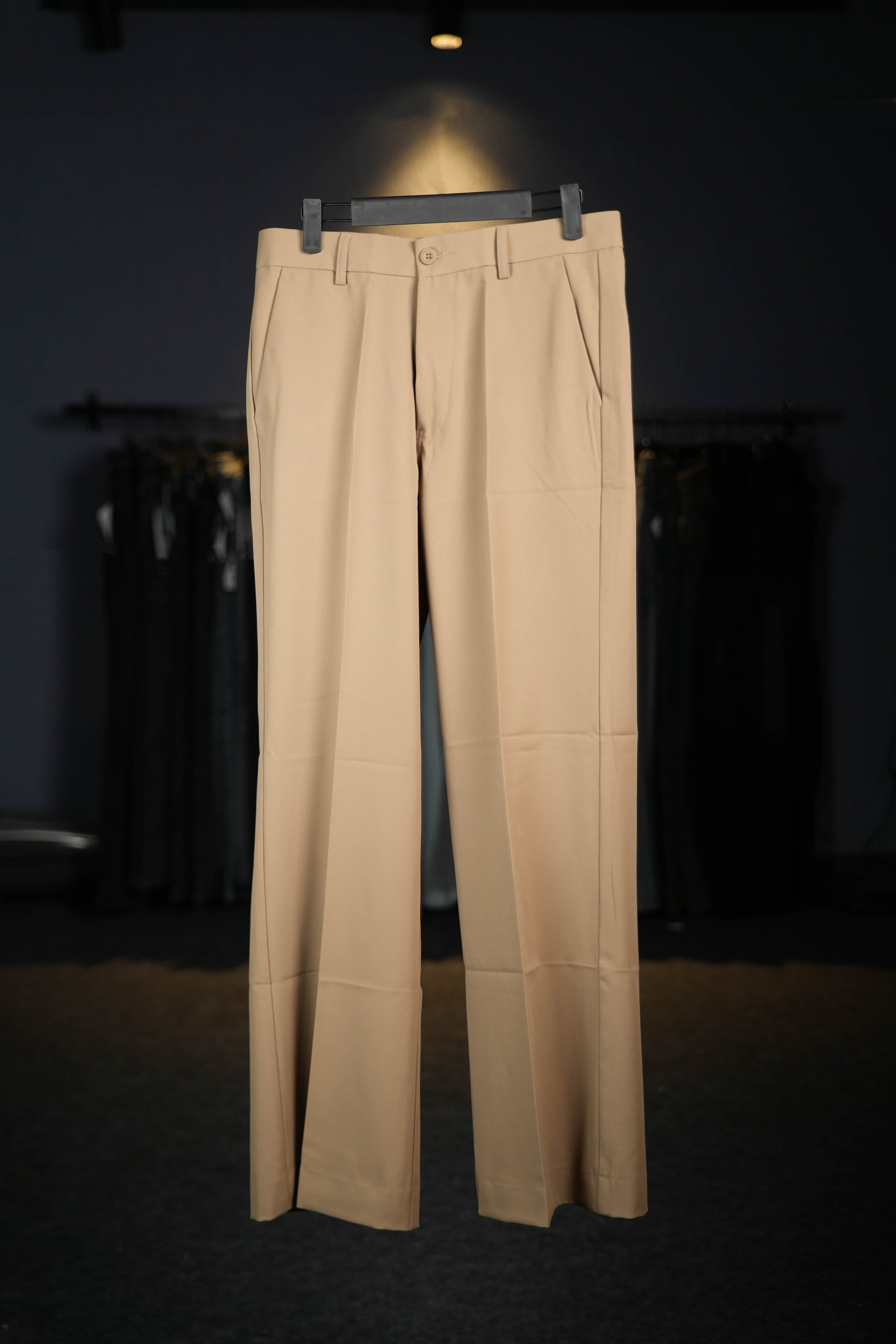 Light Brown Bootcut Pants