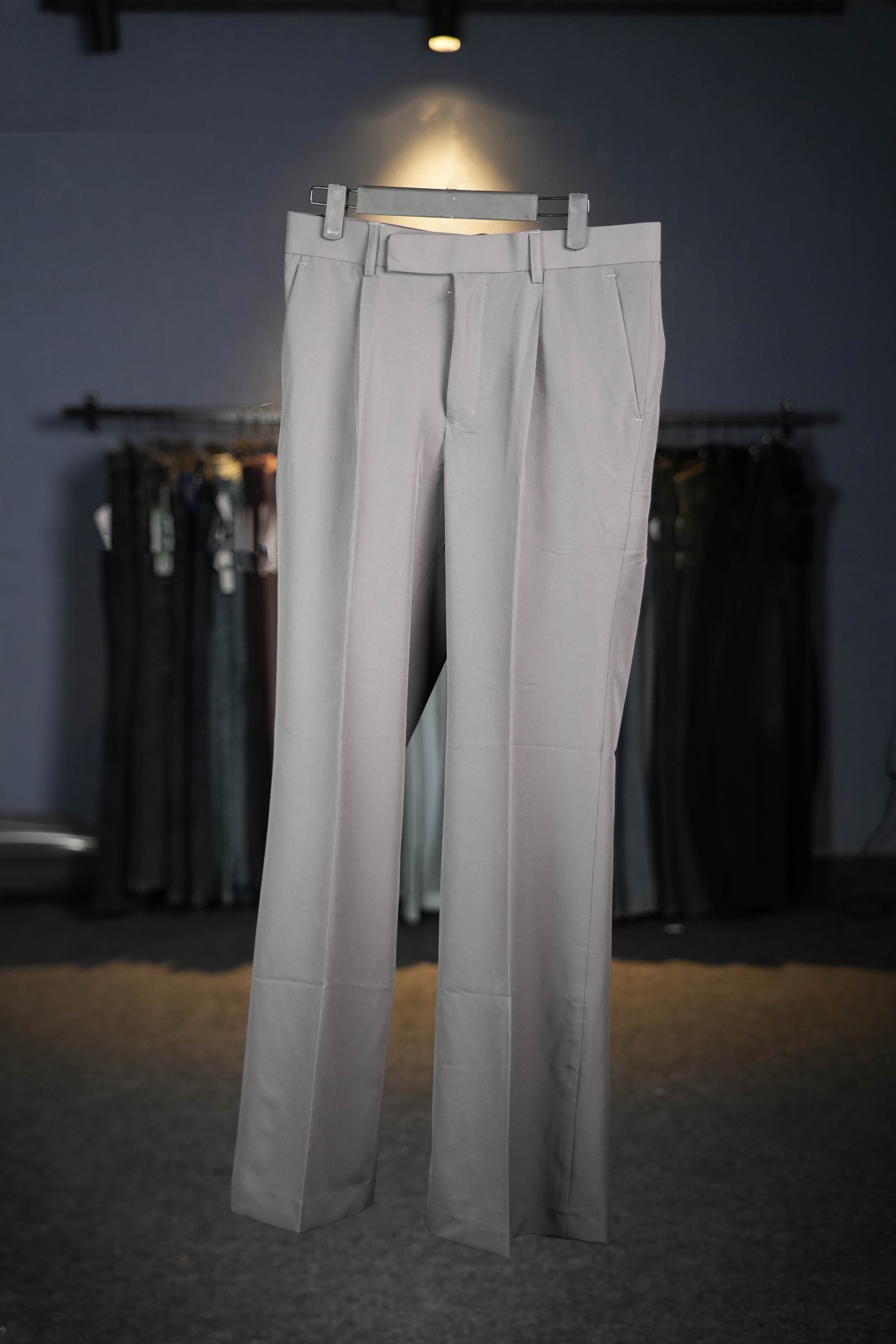 Stone Grey Formal Pants