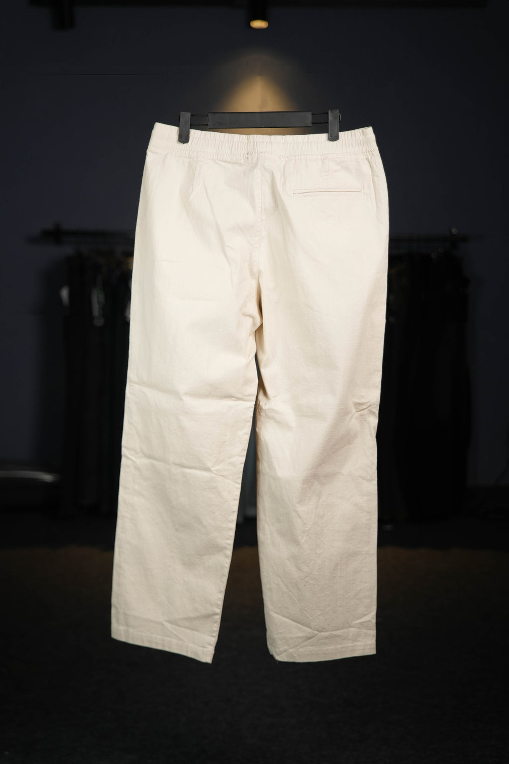 Beige Lenin Pant