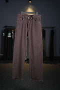 Brown Straight Fit Jeans