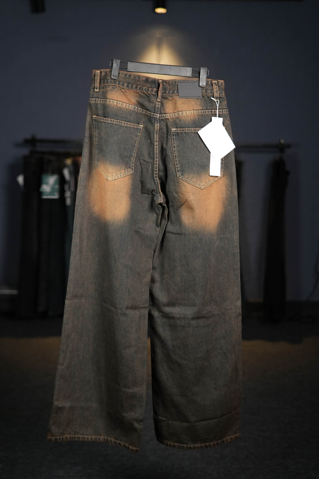 Vintage Brown Wide Leg Jeans