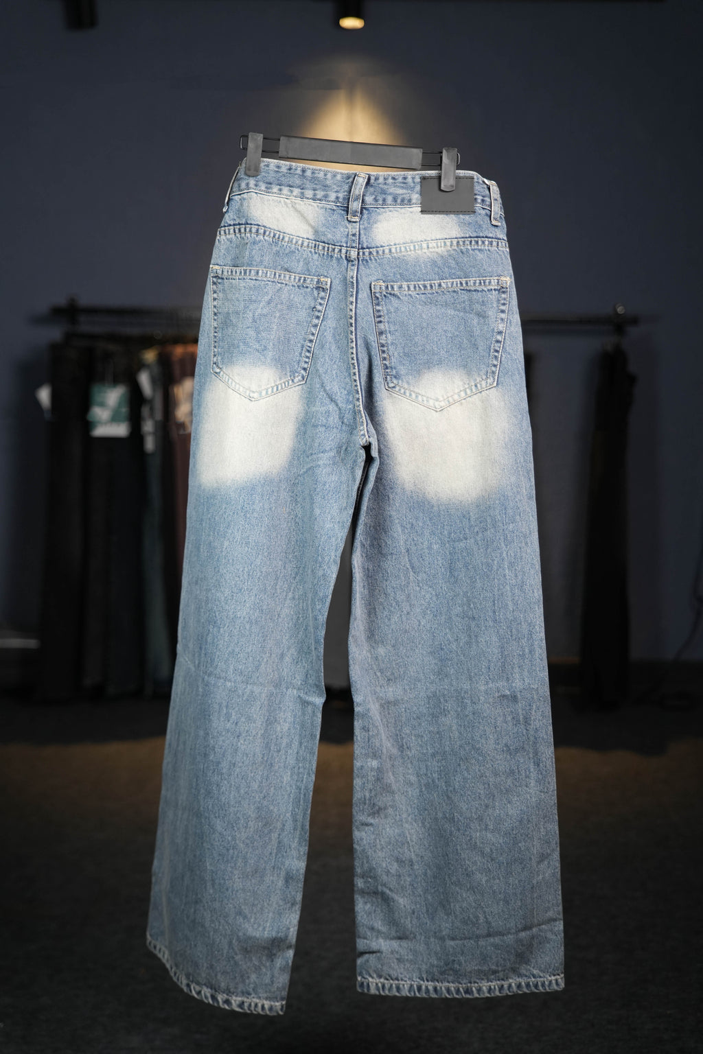 Vintage Blue Wide Leg Jeans