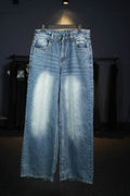 Classic Blue Wide Leg Jeans