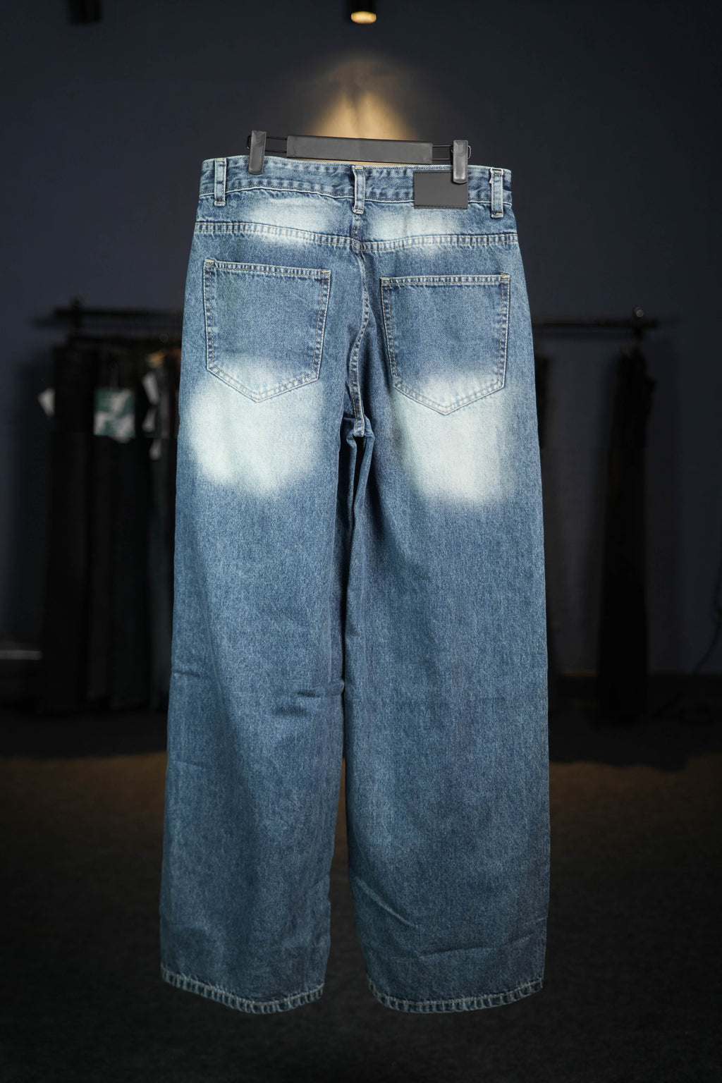 Classic Blue Wide Leg Jeans