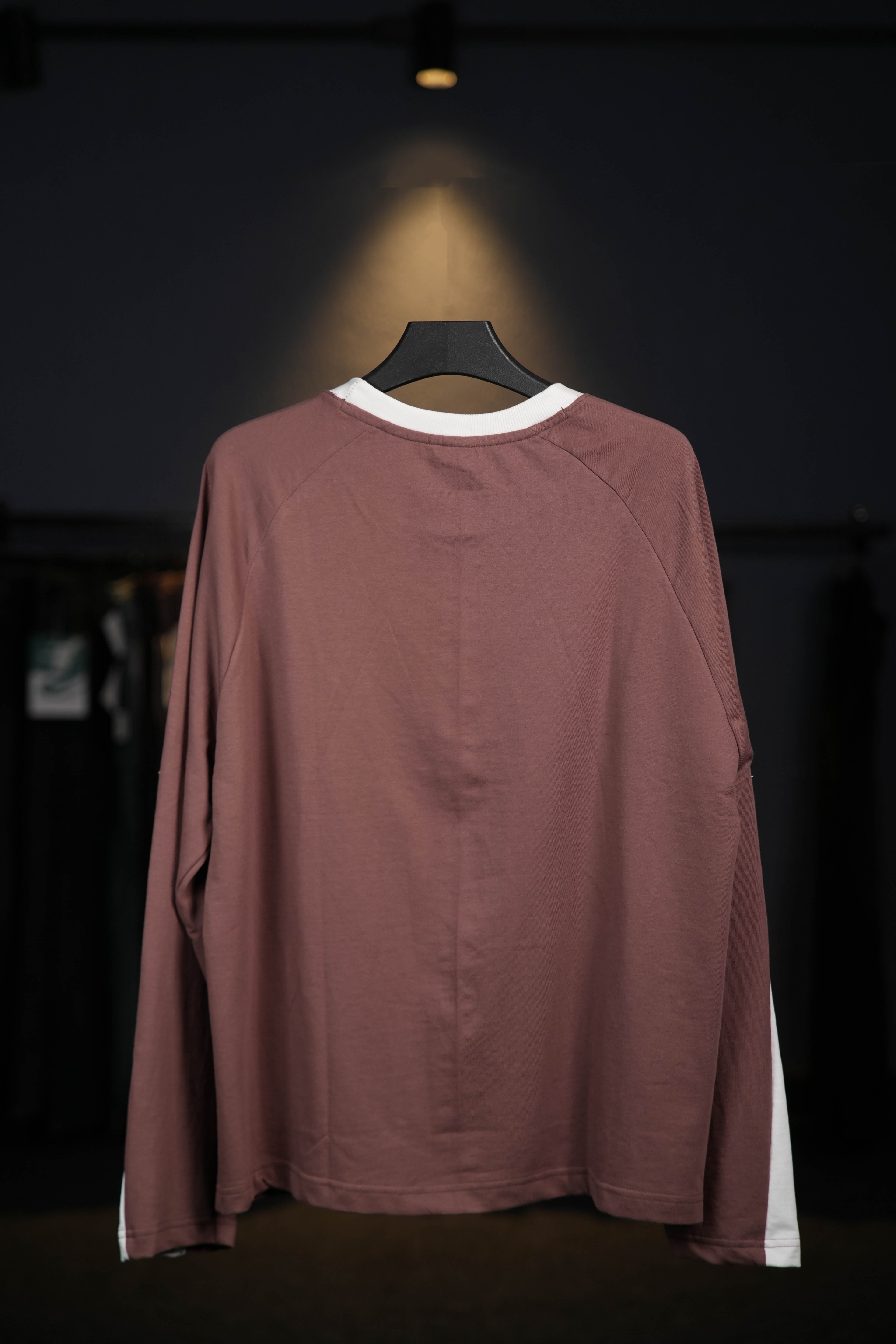 Brown Patched Long Sleeves