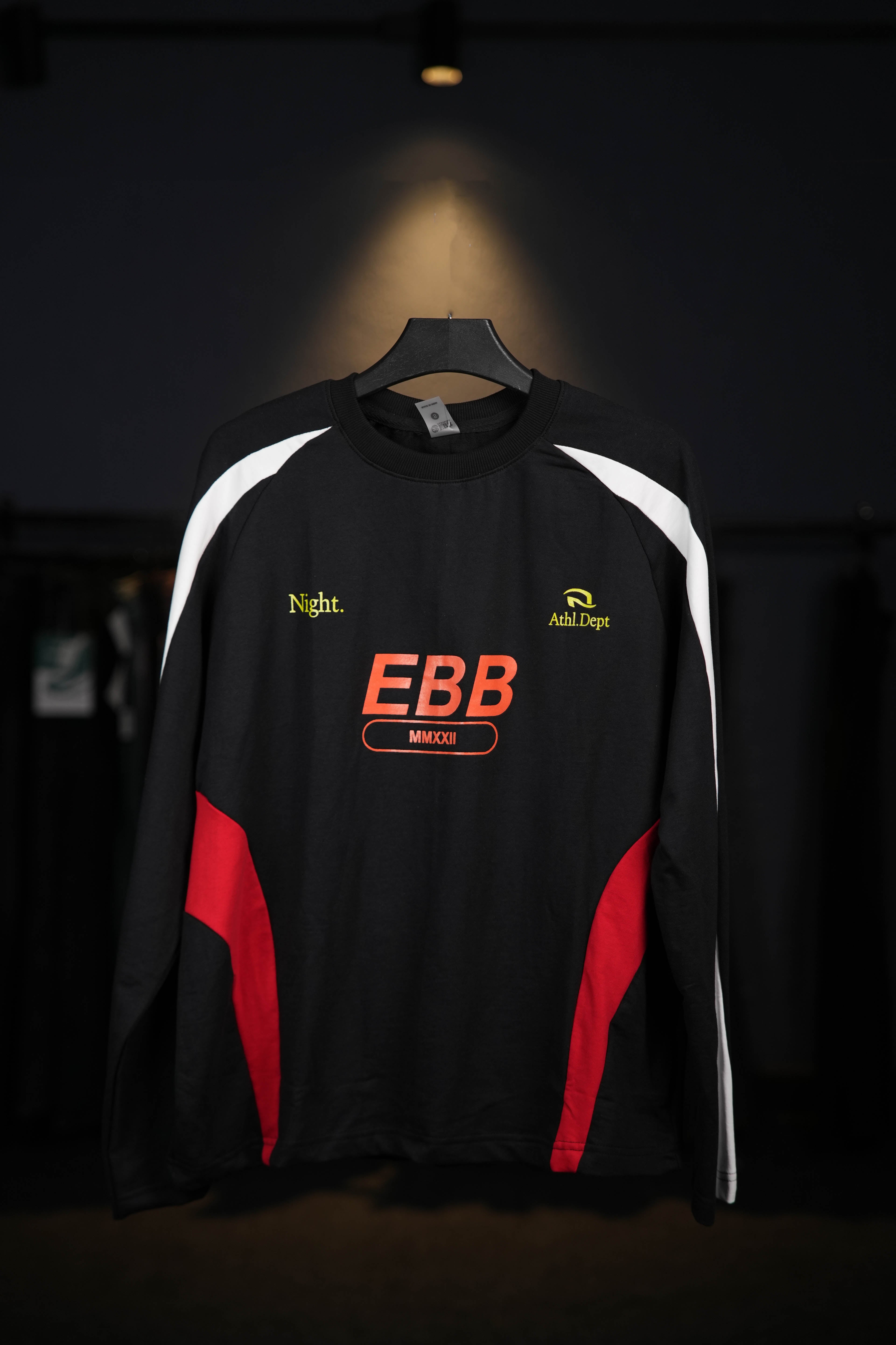 Black Patched Long Sleeves