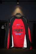 Red n Black Patched Long Sleeves