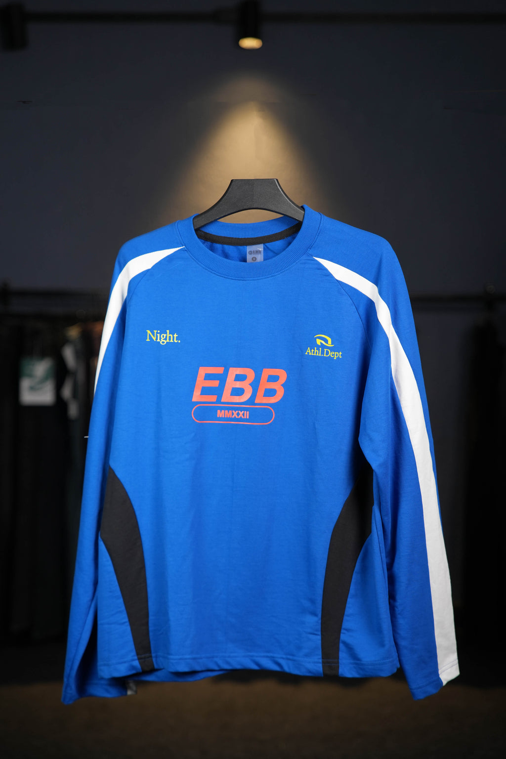 Blue Patched Long Sleeves