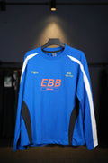 Blue Patched Long Sleeves