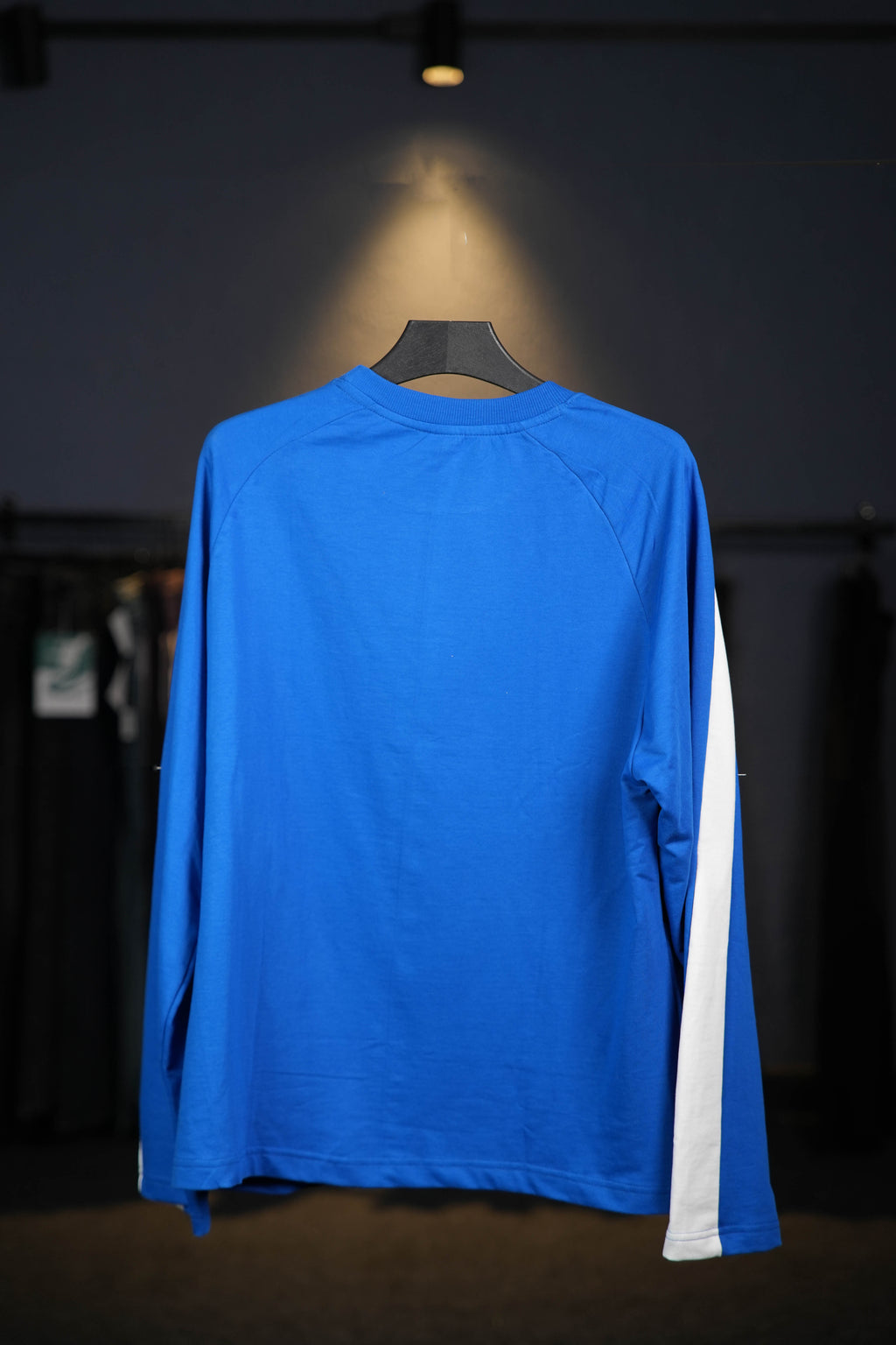Blue Patched Long Sleeves