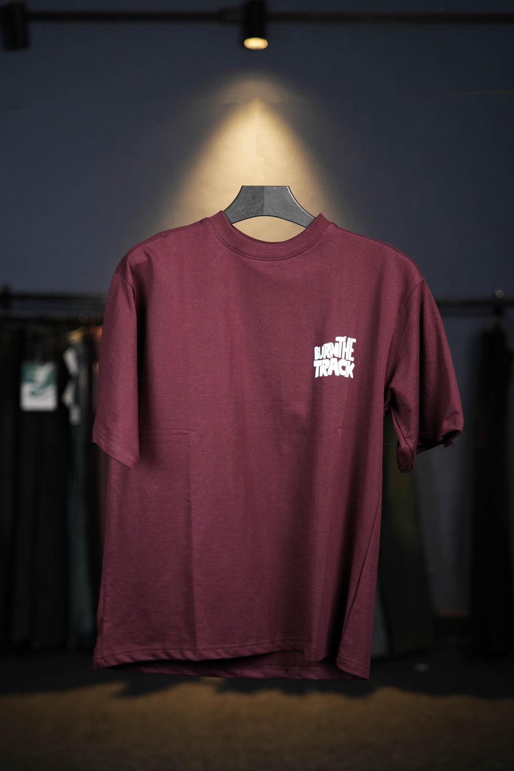 Maroon Oversized T-shirt
