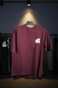 Maroon Oversized T-shirt