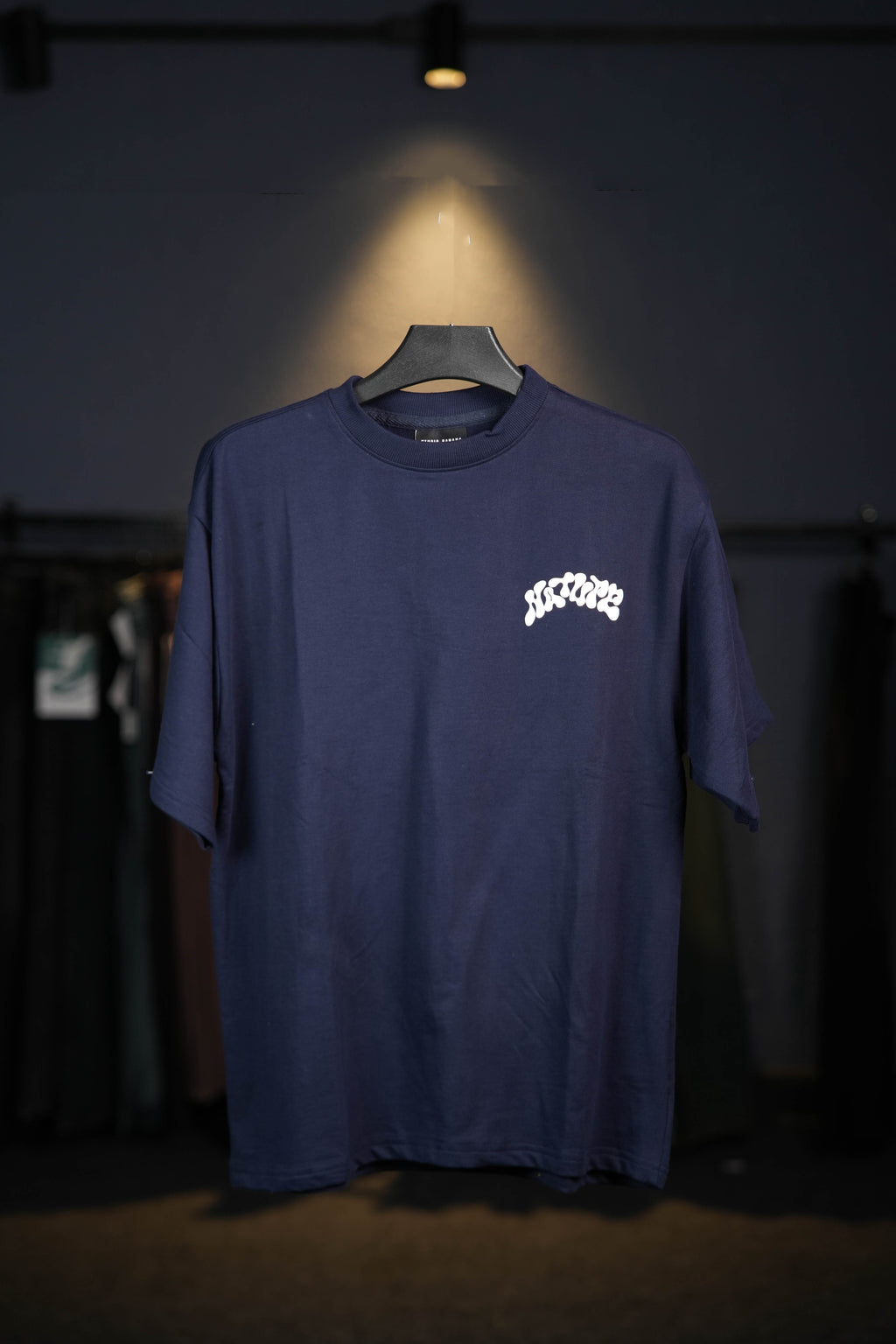 Navy Blue Oversized T-shirt