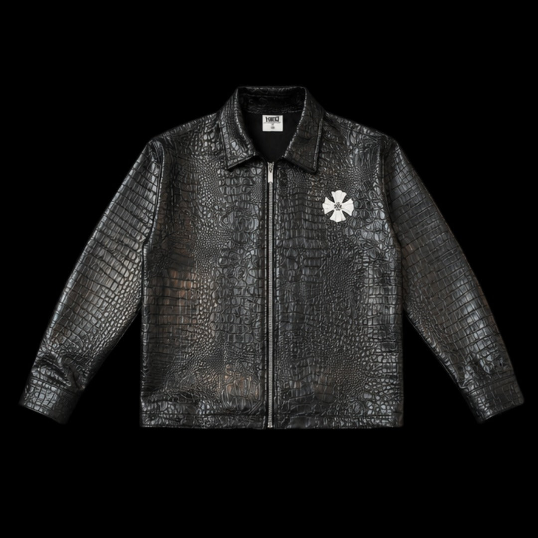 BLACK LEATHER JACKET